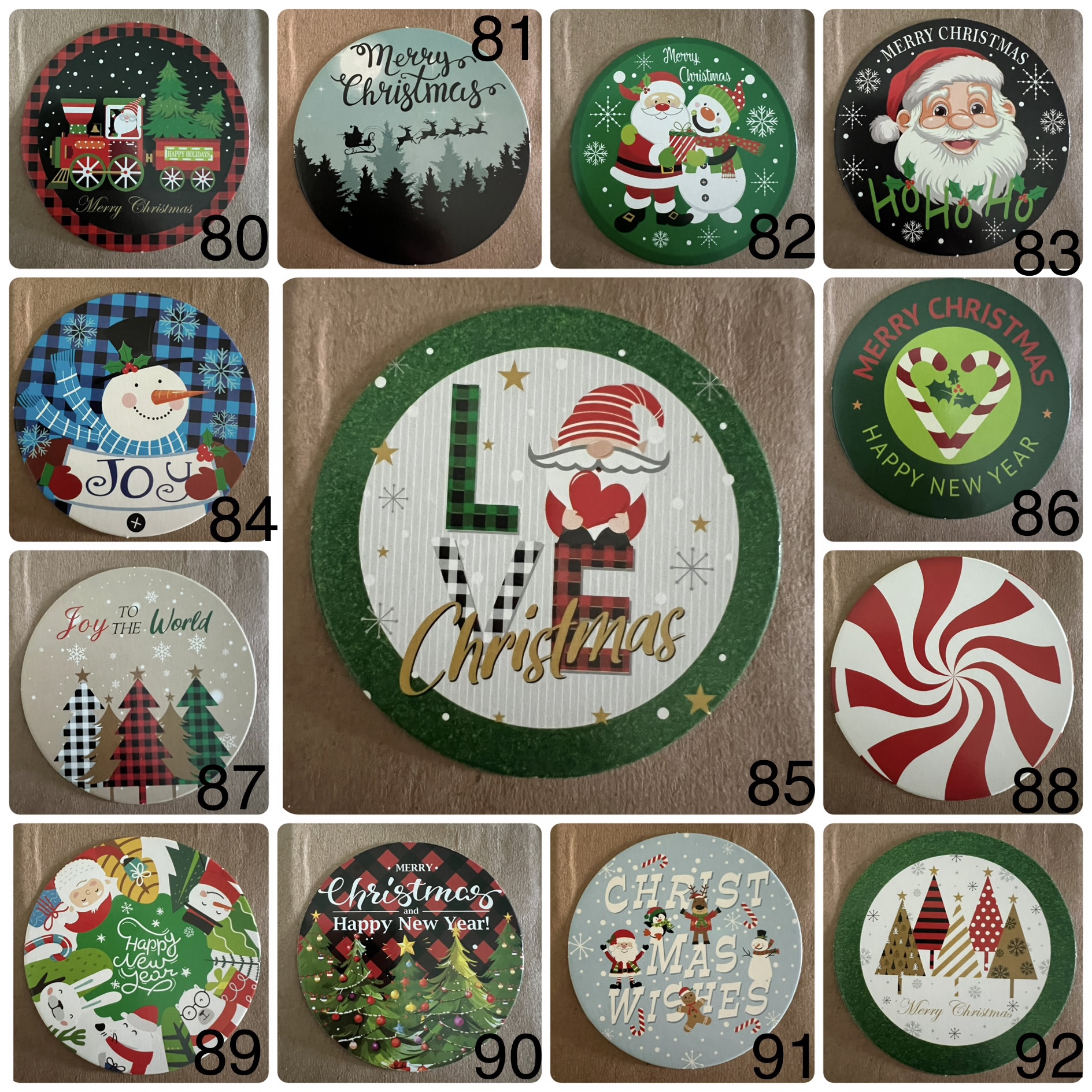 freshies-80-92_original-2 handmade round cardstock decorative car freshies – scented edition