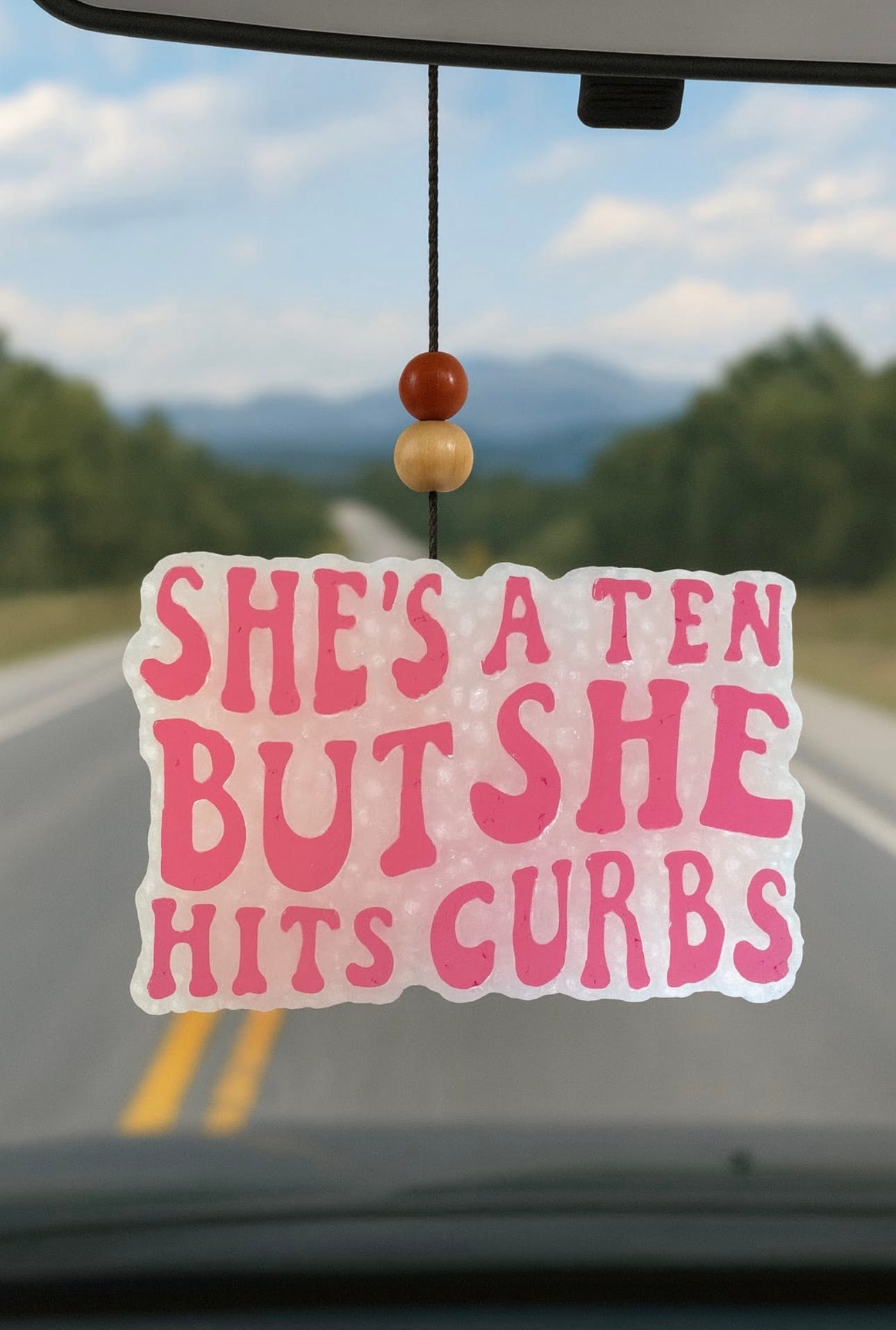 screenshot-8 handmade "she hits curbs" thermapol car freshie – fun edition